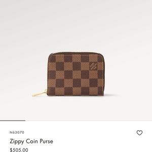 Louis Vuitton Zippy Coin Purse